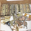 Collection Of Old Brass Hinges & Ironmongery - OldTools.co.uk