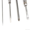 4x Old Wooden Handled Screwdrivers (Beech)