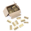 Box Of Brass Lock Joint Box Hinges - 1 1/4" x 3/8"