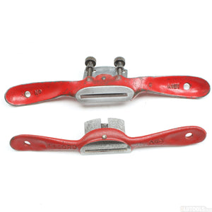 2x Old Record Spokeshaves - Flat & Round