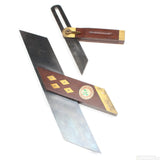 Old William Marples Mitre Square & Sliding Bevel (Mahogany)