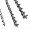 3x Old Eyed Long Auger Drills - 1/2", 3/4", 1"