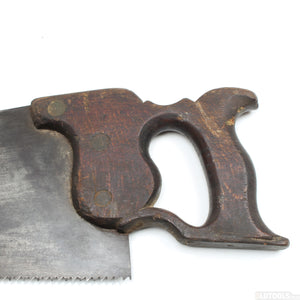 3x Old Hand Saws (Beech)