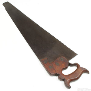 Old I Sorby Hand Saw - 26" - 6tpi (Beech)