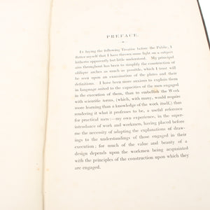Oblique Arches Book C.1847 - OldTools.co.uk