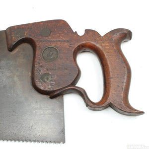 Old I Sorby Hand Saw - 26" - 6tpi (Beech)