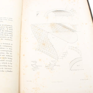 Oblique Arches Book C.1847 - OldTools.co.uk