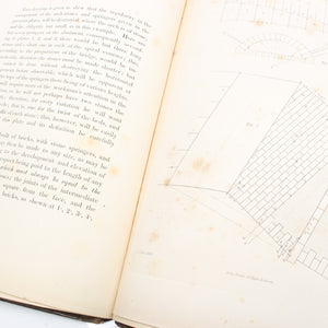 Oblique Arches Book C.1847 - OldTools.co.uk