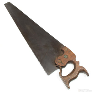 Old Thomas Turner Hand Saw - 24" - 6tpi (Beech)