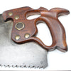 SOLD - H Disston Philadelphia D8 Thumb-hole Rip Saw - 28” - 3 1/2tpi (Apple)