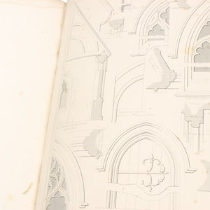 Old Quarterly Papers on Architecture Book | Volume II C.1844 - OldTools.co.uk