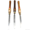 3x Old Henry Taylor Wood-Turning Tools - UK ONLY