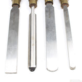 4x Old Henry Taylor Wood-Turning Tools - UK ONLY