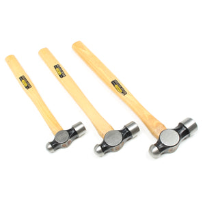 SOLD - Graduated Stanley Ball-Pein Hammer Set (Ash)