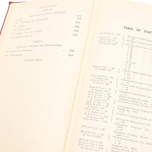 Sanitary Administration Book C.1937 - OldTools.co.uk