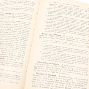 Sanitary Administration Book C.1937 - OldTools.co.uk