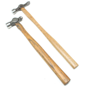 Old Cross-Pein & Ball-Pein Hammers (Ash, Hickory)