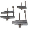 3x Moore And Wright Tool Makers Clamps - OldTools.co.uk