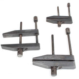 3x Moore And Wright Tool Makers Clamps - OldTools.co.uk
