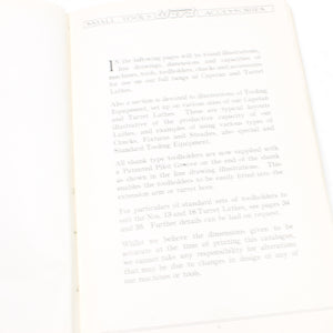 Old HSS Ltd and Ward Tool Books