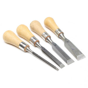 4x Rider Butt Chisels - OldTools.co.uk