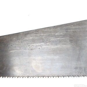 Old C Garlic & Sons "Lynx" Hand Saw - 26" - 5tpi (Beech) - OldTools.co.uk