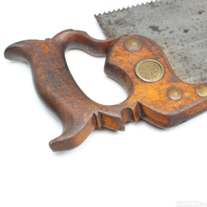 Old Sarjent Hand Saw - 24 1/2" - 6tpi (Beech) - OldTools.co.uk