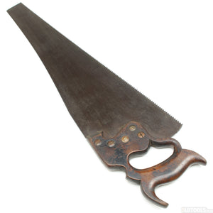Old Tyzack Hand Saw - 26" - 6 1/2tpi (Beech) - OldTools.co.uk