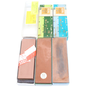 3x Japanese Sharpening Stones - 800g / 1200g / 6000g