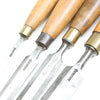 4x Old Marples Bevel Edge Chisels (Boxwood)