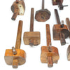 11x Old Wooden Marking Gauges (Display)