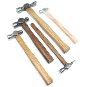 5x Ball-Pein / Cross-Pein Hammers (Ash, Hickory)