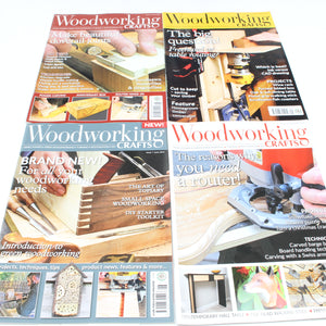 4x Woodworking Crafts Magazines