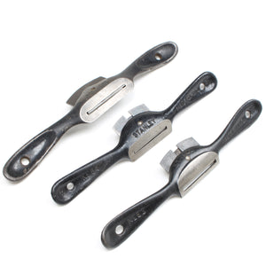 Stanley Spokeshaves No. 51, 63, 64 - Flat & Round
