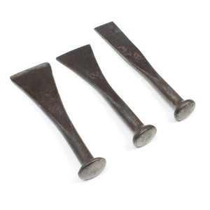 3x Old Ward Caulking Irons / Tools