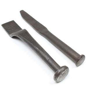 2x Old Caulking Tools / Yarning Chisels