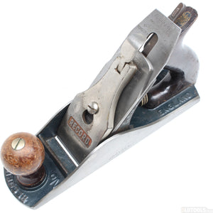 Old Record Smoothing Plane No. 04 with SS Cap Iron (Beech)