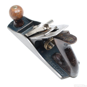 Old Record Smoothing Plane No. 04 with SS Cap Iron (Beech)