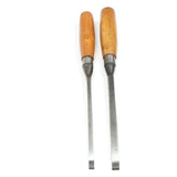 2x Sorby Sash Mortice Chisels - 7mm, 10mm (Boxwood)