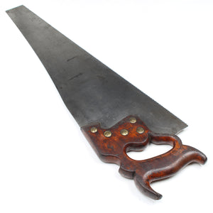SOLD - H Disston Philadelphia D8 Saw - 26” - 9tpi (Apple)
