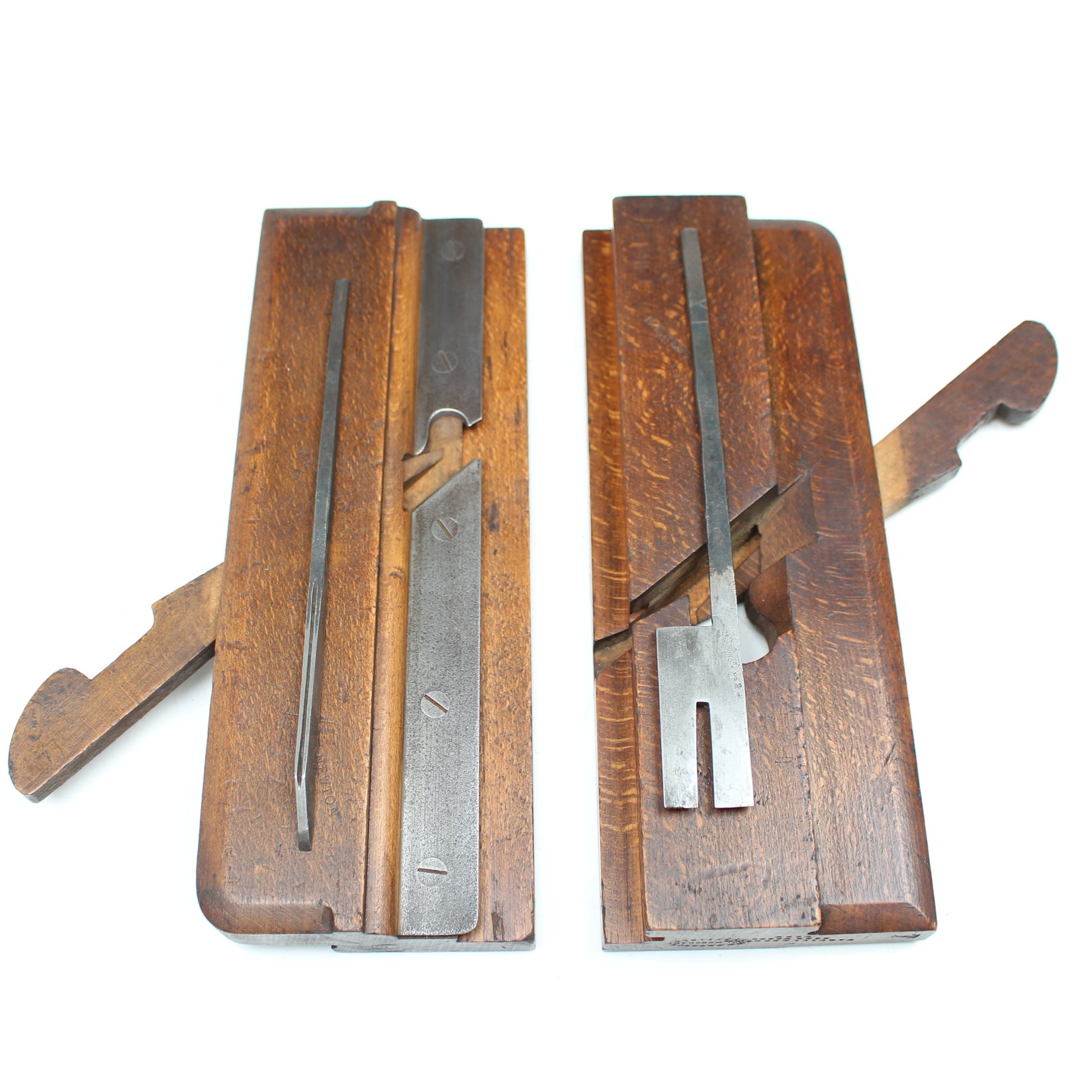 Old Wooden Grooving Planes OldTools.co.uk