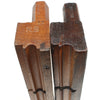 2x Old Early Mutter Wooden Planes - Bead (Beech) - OldTools.co.uk