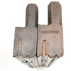 2x Old Early Mutter Wooden Ogee Planes (Beech) - OldTools.co.uk