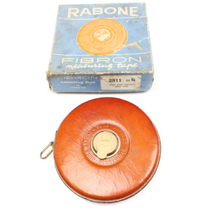 SOLD - John Rabone Fibron Tape Measure No. 2811 - 66ft
