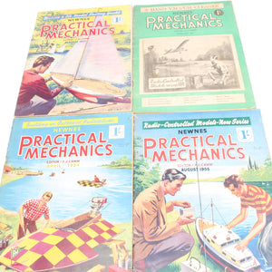 16x Old Practical Householder & Practical Mechanic Magazines, 1951-1960 - OldTools.co.uk
