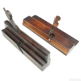 3x Old Early Madox Wooden Planes C. 1748-1775 (Beech) - OldTools.co.uk