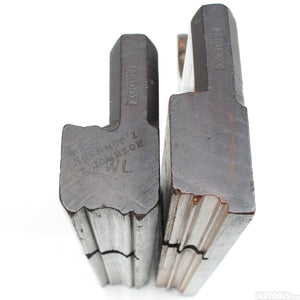 3x Old Early Madox Wooden Planes C. 1748-1775 (Beech) - OldTools.co.uk