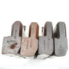 9x Old Early Madox Wooden Hollow & Round Planes C. 1748-1775 (Beech) - OldTools.co.uk