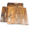 9x Old Early Madox Wooden Hollow & Round Planes C. 1748-1775 (Beech) - OldTools.co.uk