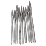 9x Spoon/Scoop/Shell Auger Drill Bits - OldTools.co.uk